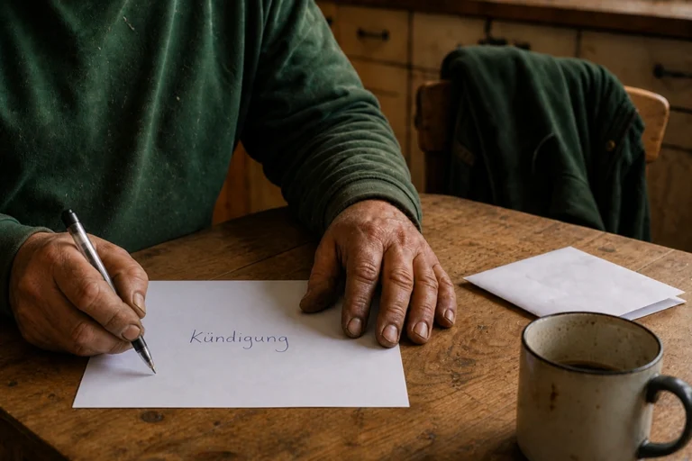 Kündigung im Handwerk Schritt für Schritt: