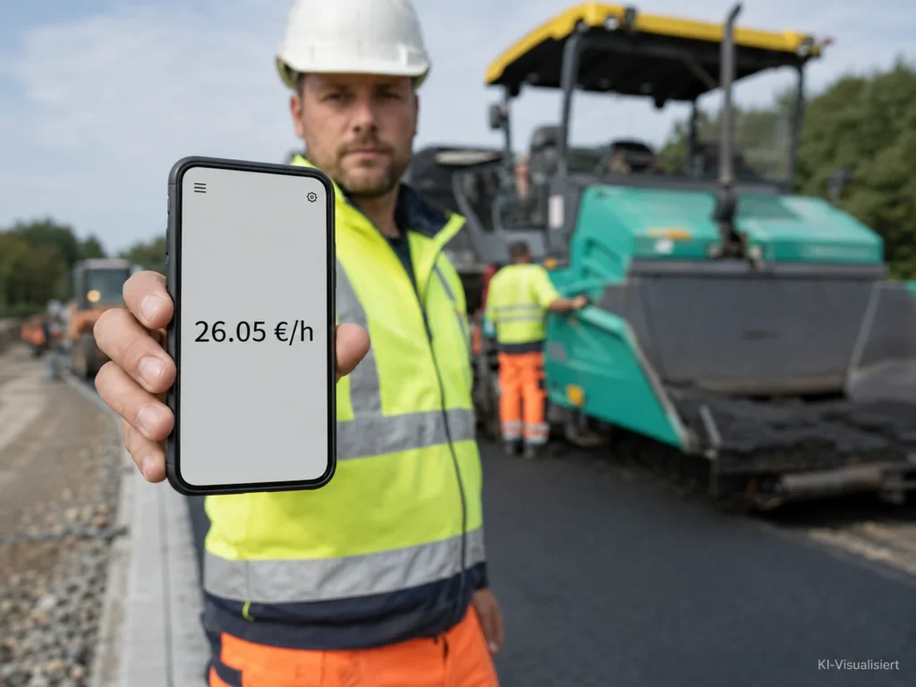 Straßenbauer Gehalt 2026: Was du auf der Baustelle wirklich verdienen kannst