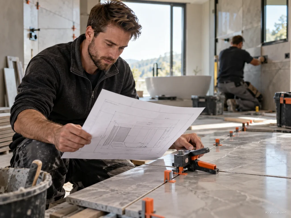 Fliesenleger Weiterbildung: Diese Schritte bringen mehr Geld